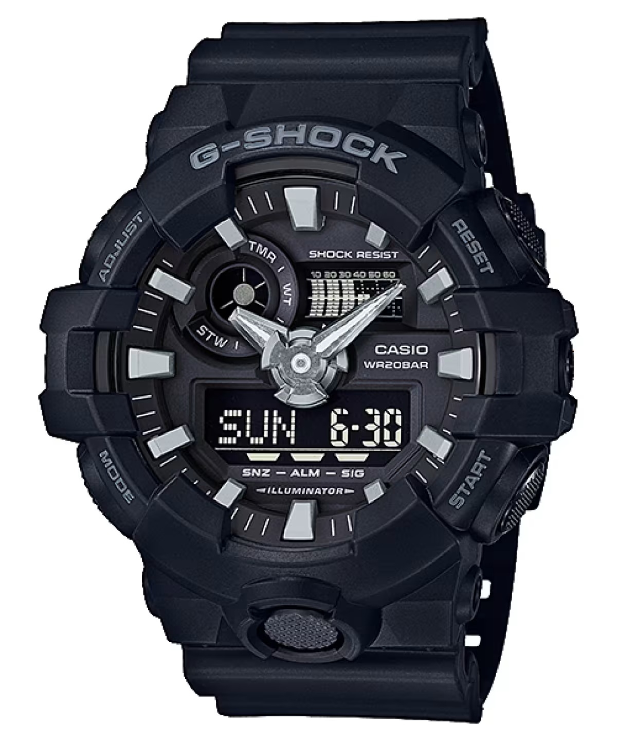 CASIO G-SHOCK Mod. OVERSIZED FULL BLACK