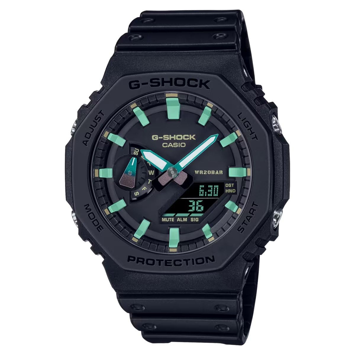 G-SHOCK OAK BLACK &amp; RUST