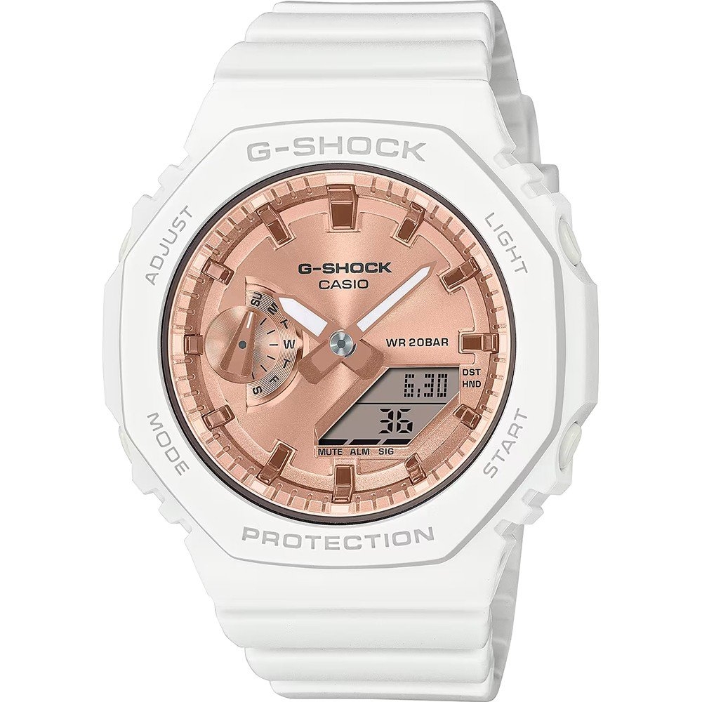 CASIO G-SHOCK Mod. OAK COMPACT - METALLIC DIAL SERIE - WHITE