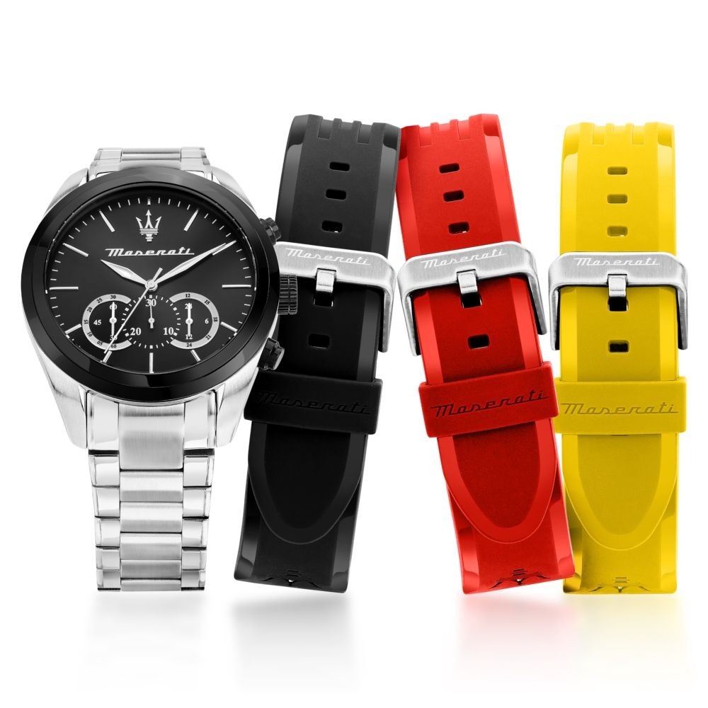 MASERATI Mod.TRAGUARDO Special Edition + 3 extra straps