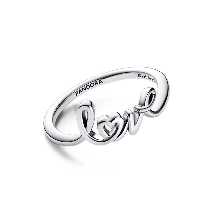 PANDORA JEWELRY Mod. HANDWRITTEN LOVE RING