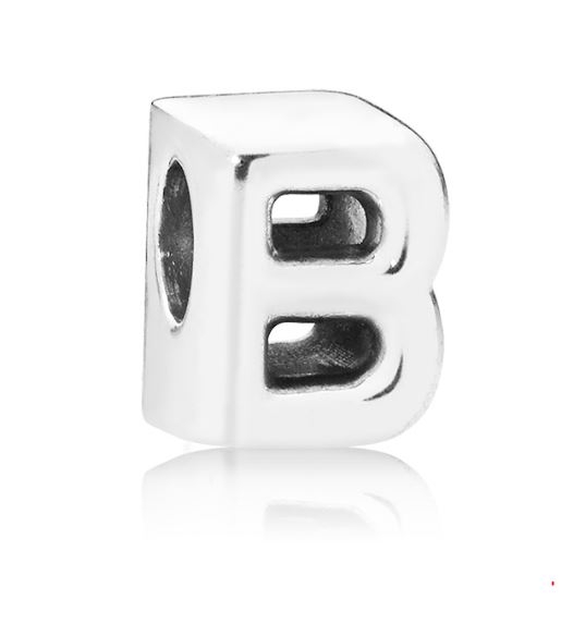 PANDORA Mod. MOMENTS ALPHABET LETTER B CHARM