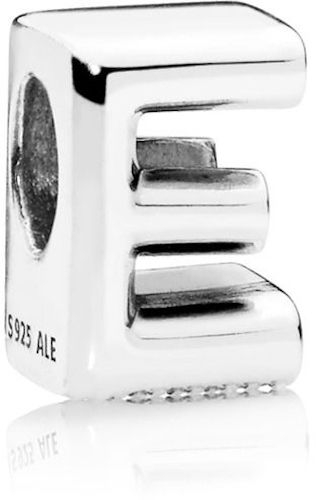 PANDORA Mod. MOMENTS ALPHABET LETTER E CHARM