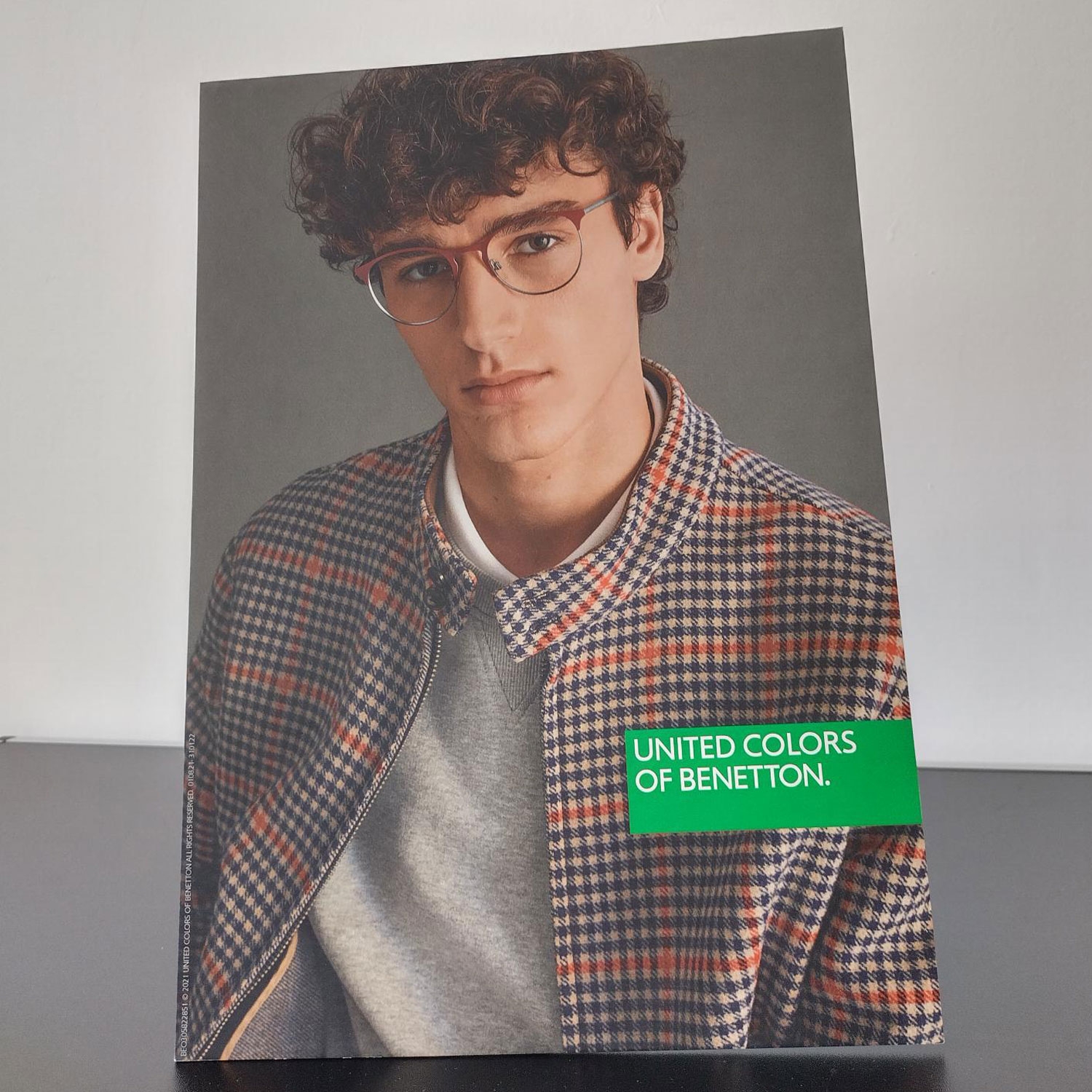 BENETTON MOD. MEN´S OPTICAL SHOWCARD AW21