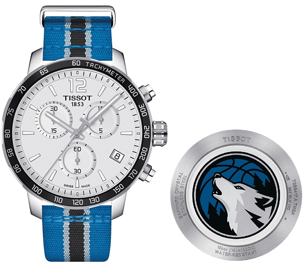 TISSOT Mod. QUICKSTER NBA TIMBERWOLVES