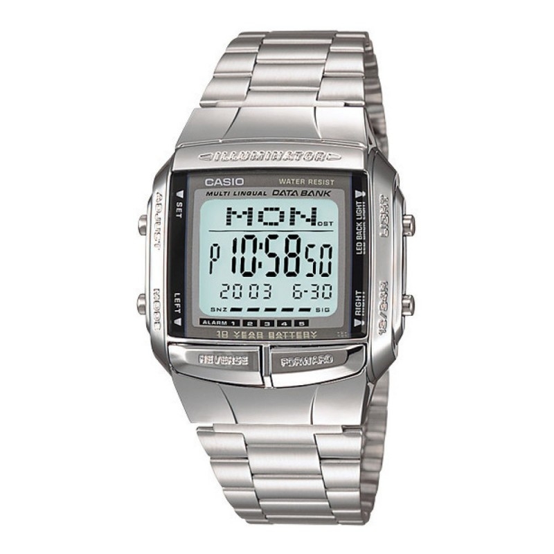 CASIO VINTAGE Mod. DATA BANK - ILLUMINATOR, TELEMEMO, 10 YEAR BATTERY - BLACK
