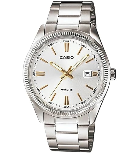 CASIO COLLECTION Mod. DATE - SILVER, GOLD INDEXES