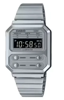 CASIO VINTAGE Mod. EDGY COLLECTION - SILVER