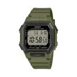 CASIO COLLECTION Mod. ILLUMINATOR 10 YEARS BATTERY - ARMY GREEN