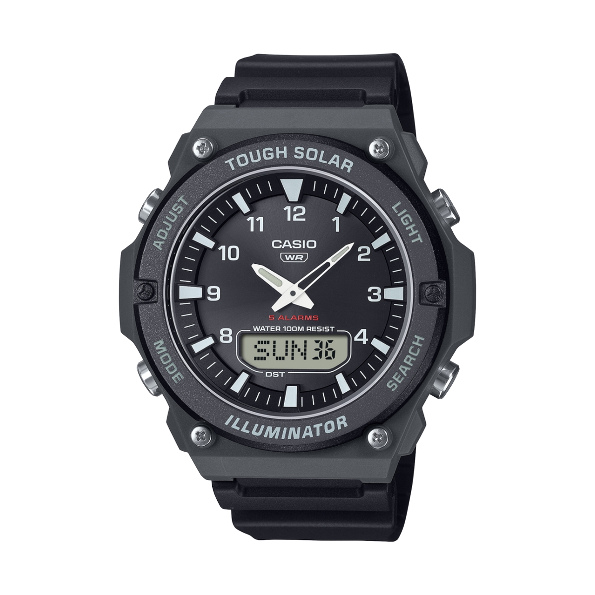 CASIO COLLECTION Mod. TOUGH SOLAR - BLACK