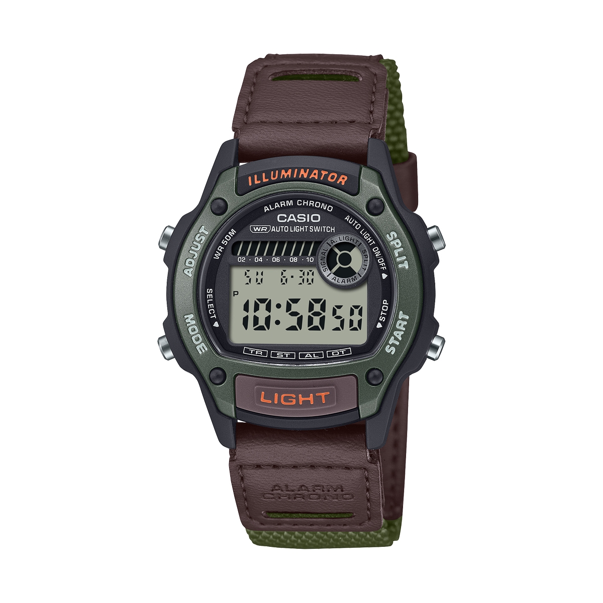 CASIO SPORT Mod. ILLUMINATOR SMALL WRIST 36.6mm case - GREEN
