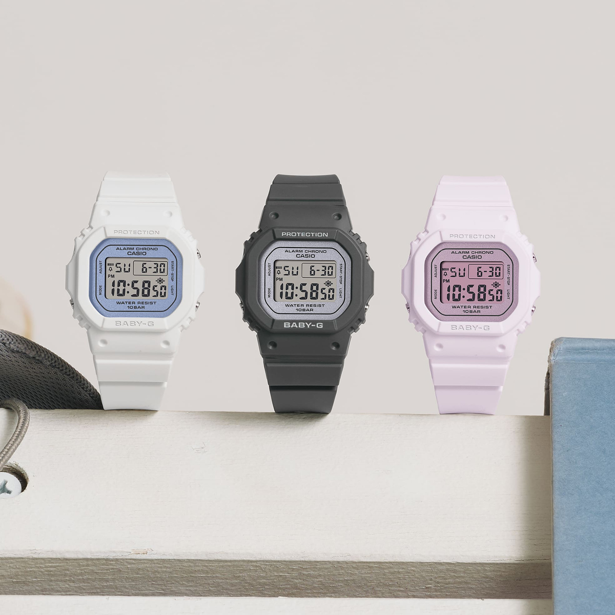 CASIO BABY-G Mod. 560 SPRING COLORS SERIE - BLACK