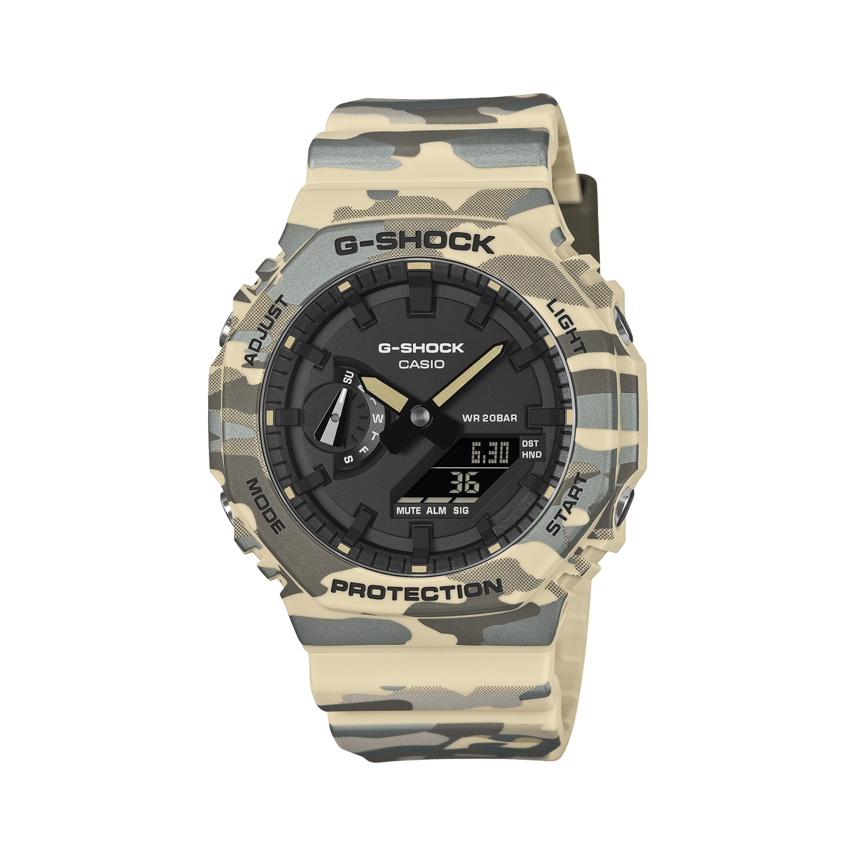CASIO G-SHOCK Mod. OAK - BROWN CAMOUFLAGE SERIE ***NEW!***