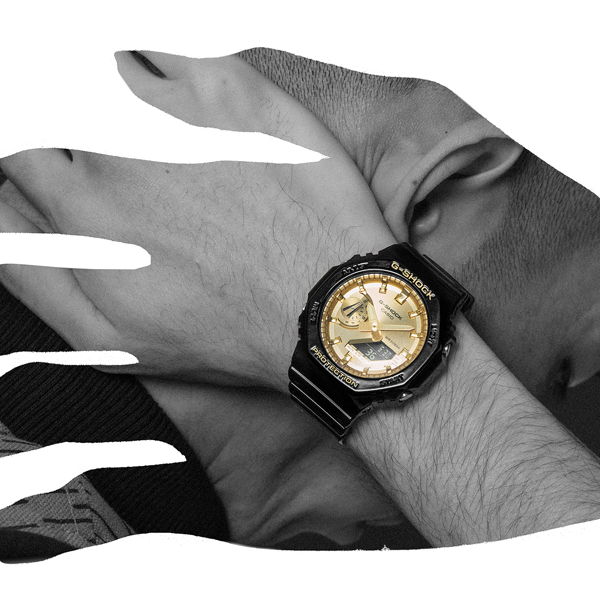 CASIO G-SHOCK Mod. OAK - Gold dial