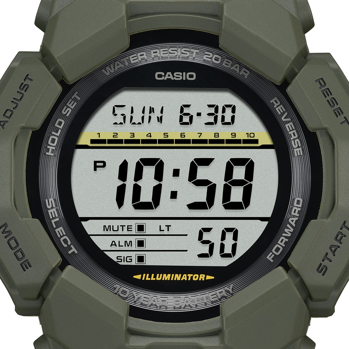CASIO G-SHOCK Mod. GRAND DIGIT - GREEN