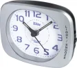 ELITE Sveglia silent con luce LED e snooze - ARGENTO - Silent alarm clock with LED light and snooze - SILVER