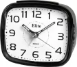 ELITE Sveglia silent con luce LED e snooze - NERO - Silent alarm clock with LED light and snooze - BLACK