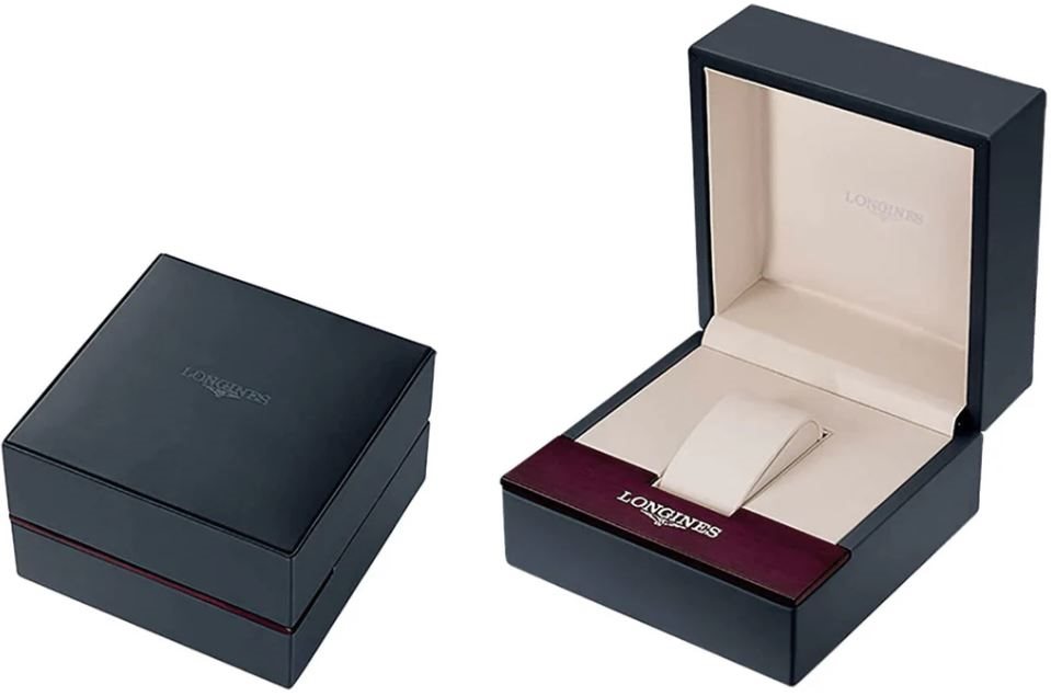 LONGINES - THE LONGINES 1832 COLLECTION Automatic. Annual Calendar Alligator Strap ANNUAL CALENDAR