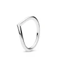 PANDORA Mod. POLISHED WISHBONE RING