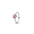 PANDORA JEWELRY Mod. ELEVATED PINK HEART RING