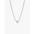 PANDORA Mod. TRIPLE STONE HEART COLLIER NECKLACE