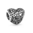 PANDORA Mod. MOMENTS OPENWORK FAMILY HEART CHARM