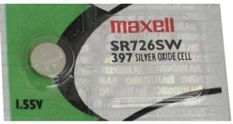 MAXELL BATTERY Ref. 397
