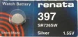 RENATA BATTERY Ref. 397