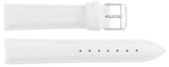 LEATHER Strap White - 12mm