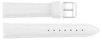 LEATHER Strap White - 16mm