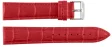 LEATHER Strap Red - 12mm