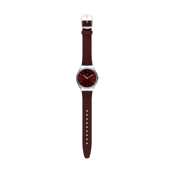 SWATCH Mod. SKINBURGUNDY