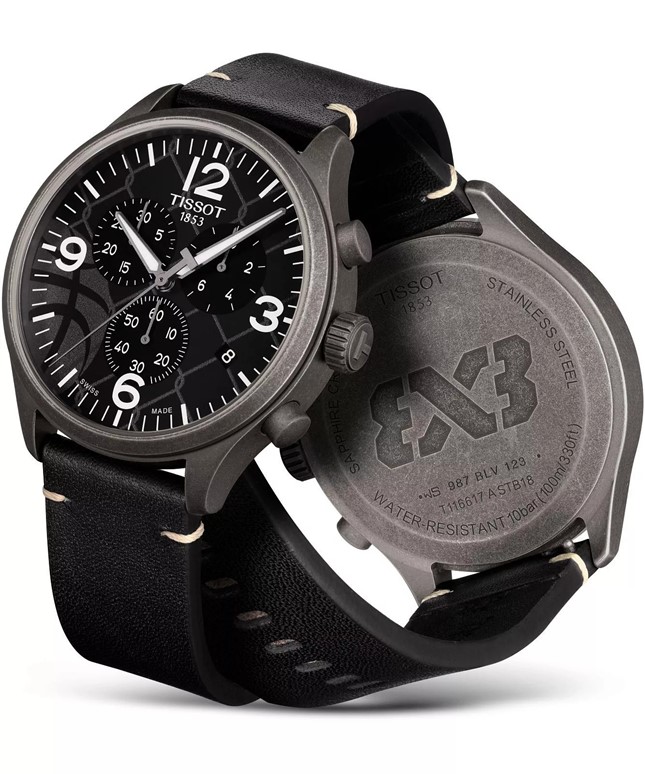 TISSOT Mod. CHRONO XL 3X3 STREET BASKETBALL Special Pack + Extra Strap