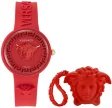 VERSACE Mod. MEDUSA POP + VERSACE RED SILICON PURSE
